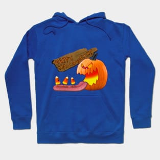 halloween candy corn pumpkin Hoodie